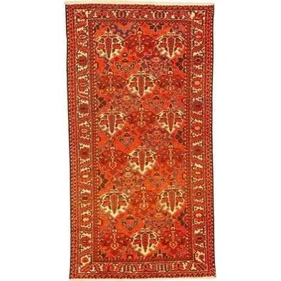 One Of The Kind Persian Bakhtiar Rug 10'1" x 5'4": ABC Rugs Kilims Collection Authentic Persian Rug Bakhtiar Traditional Style Hand-Knotted Indoor Area Rug With Natural Wool And Cotton 10'1" X 5'4" Abcr02504 Hand knotted and meticulously crafted by Pe