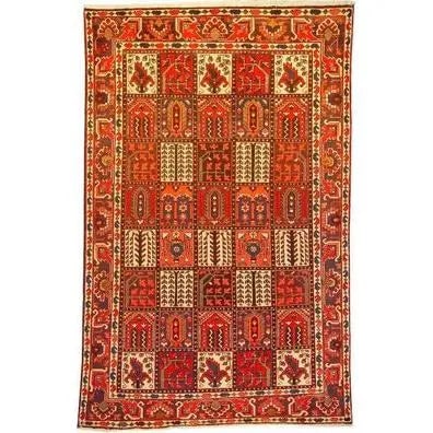 One Of The Kind Persian Bakhtiar Rug 10'1" x 6'4" (1 of 1)