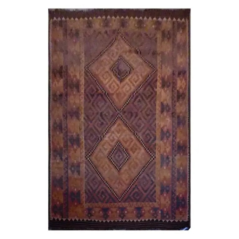 One Of The Kind Afghani Hand-Knotted Kilim 15'8" X 9'3" (1 of 1)