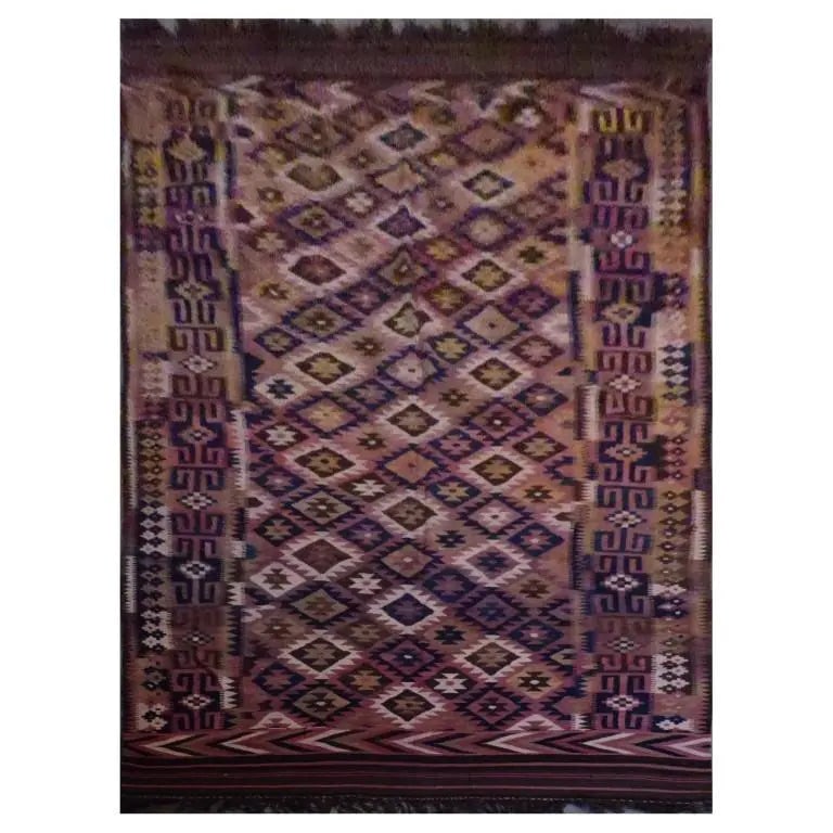 One Of The Kind Afghani Hand-Knotted Kilim 18'1" X 6'11": ABC Rugs Kilims Collection Afghan Hand-Knotted Kilim Made With Natural Wool And Cotton 18'1'' X 6'11'' Abc1131 Hand knotted and meticulously crafted by Afghan artisans, this stunning Kilim Hand Knotte