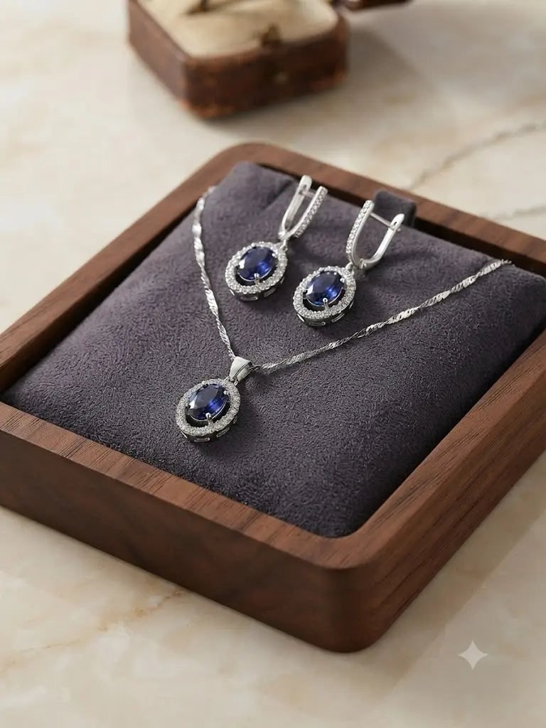 Exceptional Quality Sterling Silver-925, Gem zirconia, Including chain 50cm, Weight 5.9 grams, ABC-: AAA+ Certified, Quality Sterling Silver-925, Gem zirconia, Including chain 50cm, Weight 5.9 grams, ABC- S73201 Registered GIA Client for Natural Diamonds & Gemstones in the USA. Certificates of Authen