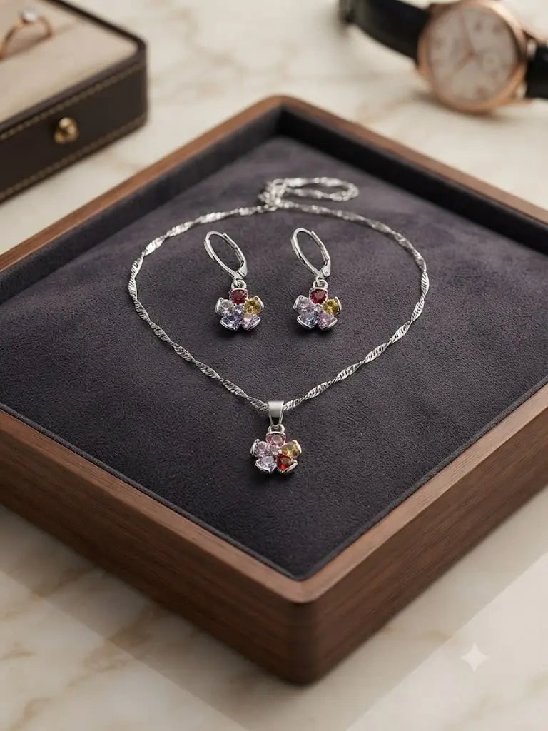 Exceptional Quality Sterling Silver-925, Gem zirconia, Including chain 50cm, Weight 5.9 grams, ABC-: AAA+ Certified, Quality Sterling Silver-925, Gem zirconia, Including chain 50cm, Weight 5.9 grams, ABC- T34001 Registered GIA Client for Natural Diamonds & Gemstones in the USA. Certificates of Authen