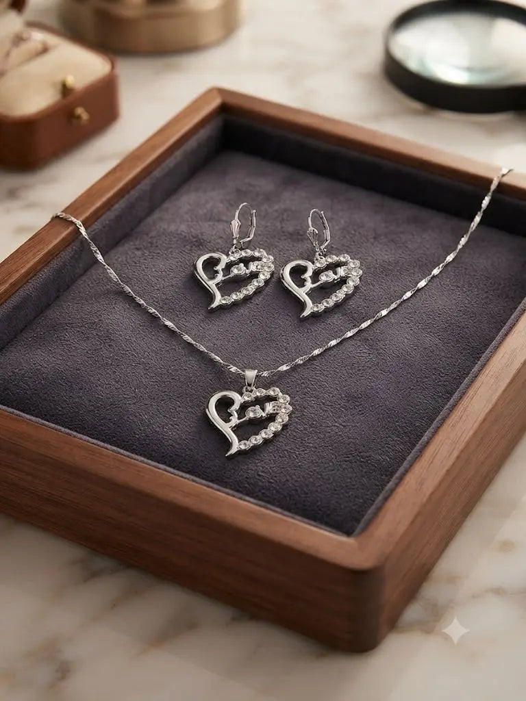 Exceptional Quality Sterling Silver-925, Gem zirconia, Including chain 50cm, Weight 5.7 grams,: AAA+ Certified, Quality Sterling Silver-925, Gem zirconia, Including chain 50cm, Weight 5.7 grams, ABC-T43501 Registered GIA Client for Natural Diamonds & Gemstones in the USA. Certificates of Authent