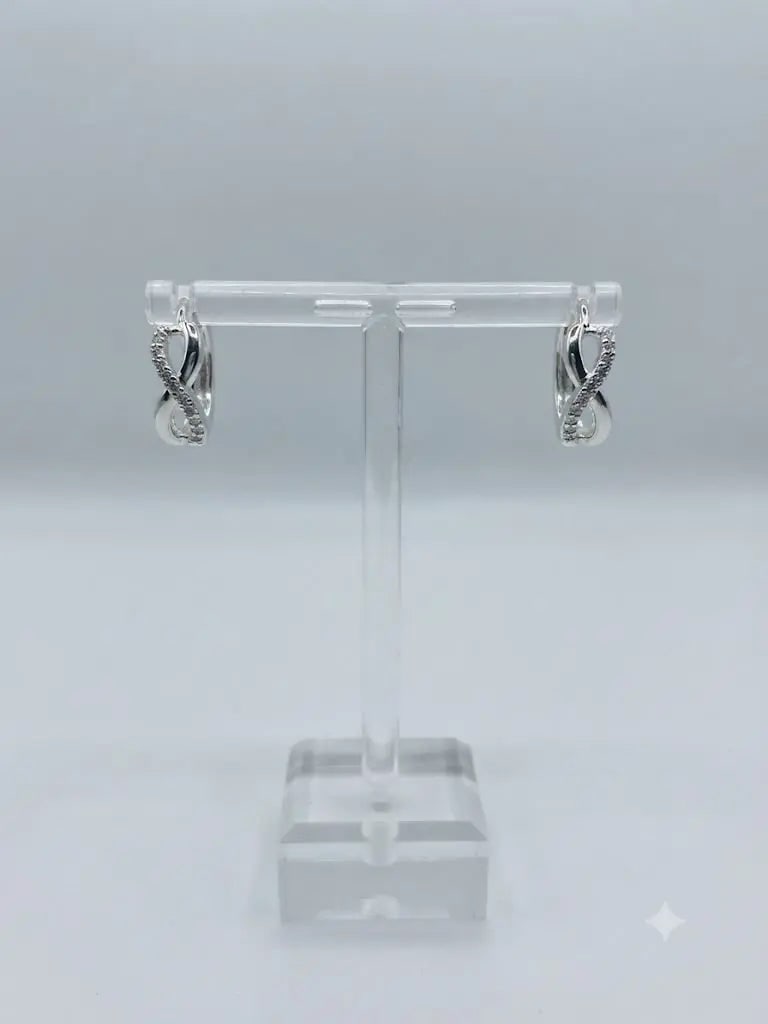 Exceptional Quality S. Silver-925, Gem White Zircon, Size 7, Weight 2.4gm. ABC-ME-438 (1 of 1)