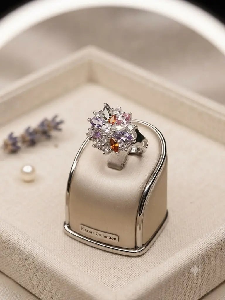 Exceptional Quality S. Silver-925, Gem CZ (Fashion), Weight 4.1gm. Size 8, ABC-RS5100-7: AAA+ Certified, Quality S. Silver-925, Gem CZ (Fashion), Weight 4.1gm. Size 8, ABC-RS5100-7 Registered GIA Client for Natural Diamonds & Gemstones in the USA. Certificates of Authenticity for Our Hand