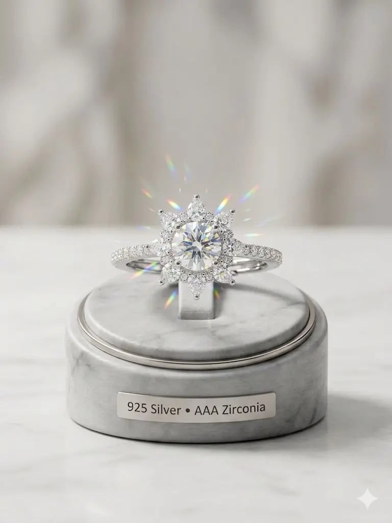 Exceptional Quality Silver - 925, Gem Zirconia, Size Adjustable, Weight 2.2gm., ABC-J1: AAA+ Certified, Quality Silver - 925, Gem AAA Zirconia, Size Adjustable, Weight 2.2gm., ABC-J1 We can arrange GIA certification and verification for vintage jewelry, diamonds, and gemstones. The cost 