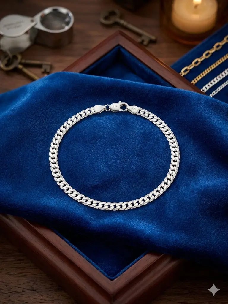 Exceptional Quality, Necklace 55cm., Weight 20gm., Quality 925-Silver, CJABCamn-204-2: AAA+ Certified Quality, Necklace 55cm., Weight 20gm., Quality 925-Silver, CJABCamn-204-3 We can arrange GIA certification and verification for vintage jewelry, diamonds, and gemstones. The cost of GIA