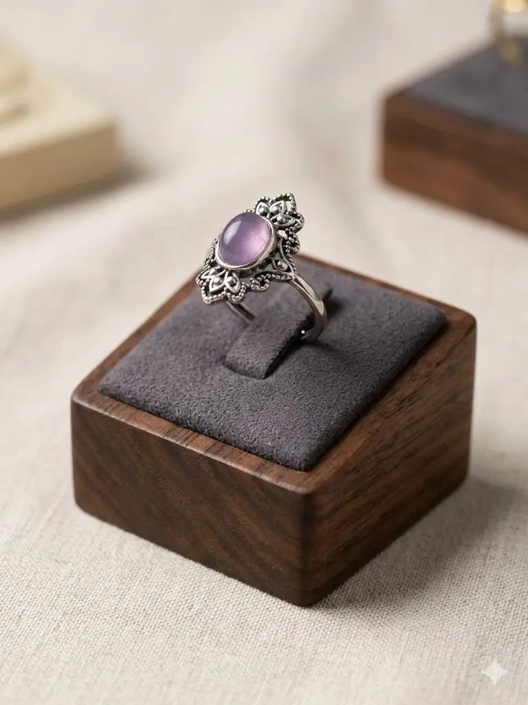 Handmade Stone Gemstone Rings With Copper & Silver, Stone Size 8*10mm, Vin-New-Rin42: Registered GIA Client for Natural Diamonds & Gemstones in the USA. Certificates of Authenticity for Our Hand-Knotted Rugs & Kilims. Please call 818-377-1210 for availability. Lifetime Exchange Warrant