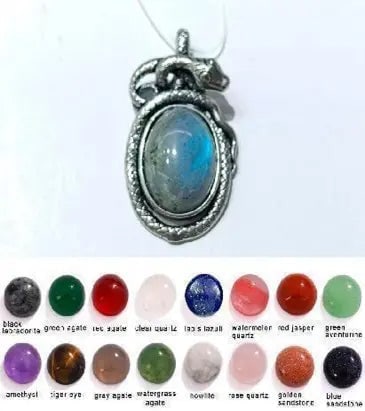 Handmade Stone Gemstone Pendant, Copper & Silver, with Chain, Stone Size 12*16mm, Vin-Pen110: Registered GIA Client for Natural Diamonds & Gemstones in the USA. Certificates of Authenticity for Our Hand-Knotted Rugs & Kilims. Please call 818-377-1210 for availability. Lifetime Exchange Warrant