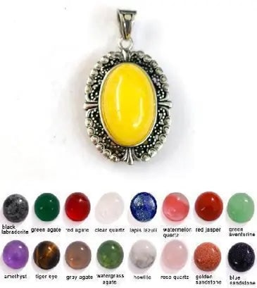 Handmade Stone Gemstone Pendant, Copper & Silver, with Chain, Stone Size 13*18mm, Vin-Pen73: Registered GIA Client for Natural Diamonds & Gemstones in the USA. Certificates of Authenticity for Our Hand-Knotted Rugs & Kilims. Please call 818-377-1210 for availability. Lifetime Exchange Warrant