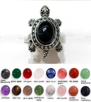 Handmade Stone Gemstone Rings with Copper & Silver, Stone Size 10*12mm, Vin-Rin54: Registered GIA Client for Natural Diamonds & Gemstones in the USA. Certificates of Authenticity for Our Hand-Knotted Rugs & Kilims. Please call 818-377-1210 for availability. Lifetime Exchange Warrant