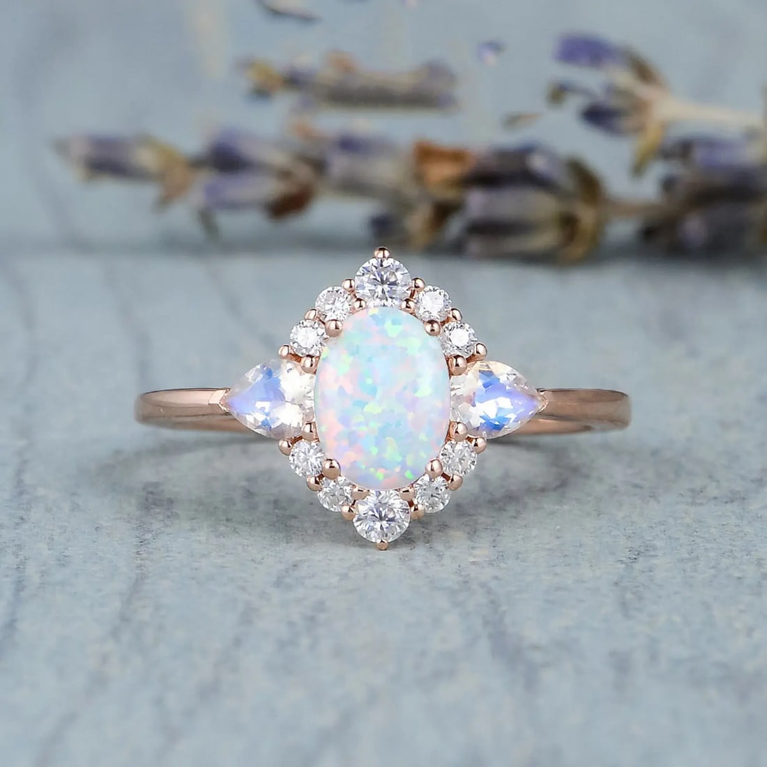 Exceptional Quality White Lab Opal Oval Heart Cutout Ring .925 Sterling Silver Sizes 7 Gift New: Our gemstones are organic, natural stones suitable for investment, collectors, and fine jewelry, each accompanied by an authentic certification. Our 925 silver pieces are rhodium-plated and finished w