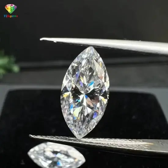 VVS1- D Marquise Shaped Dimond Moissanite With GRA Certificate 7*14mm - 3 Carat: This S925 and moissanite tennis bracelet is a captivating piece. The S925 silver setting offers a sleek and durable foundation. The moissanite stones, carefully arranged, emit a brilliant and continuo