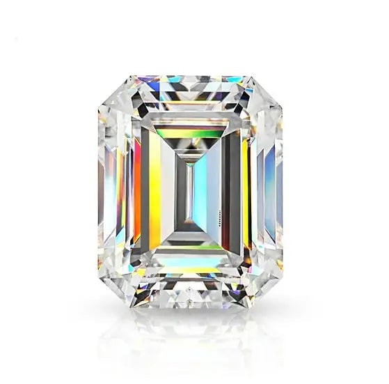VVS1- D Emerald Shaped Dimond Moissanite With GRA Certificate 9*11mm - 5 Carat: This S925 and moissanite tennis bracelet is a captivating piece. The S925 silver setting offers a sleek and durable foundation. The moissanite stones, carefully arranged, emit a brilliant and continuo