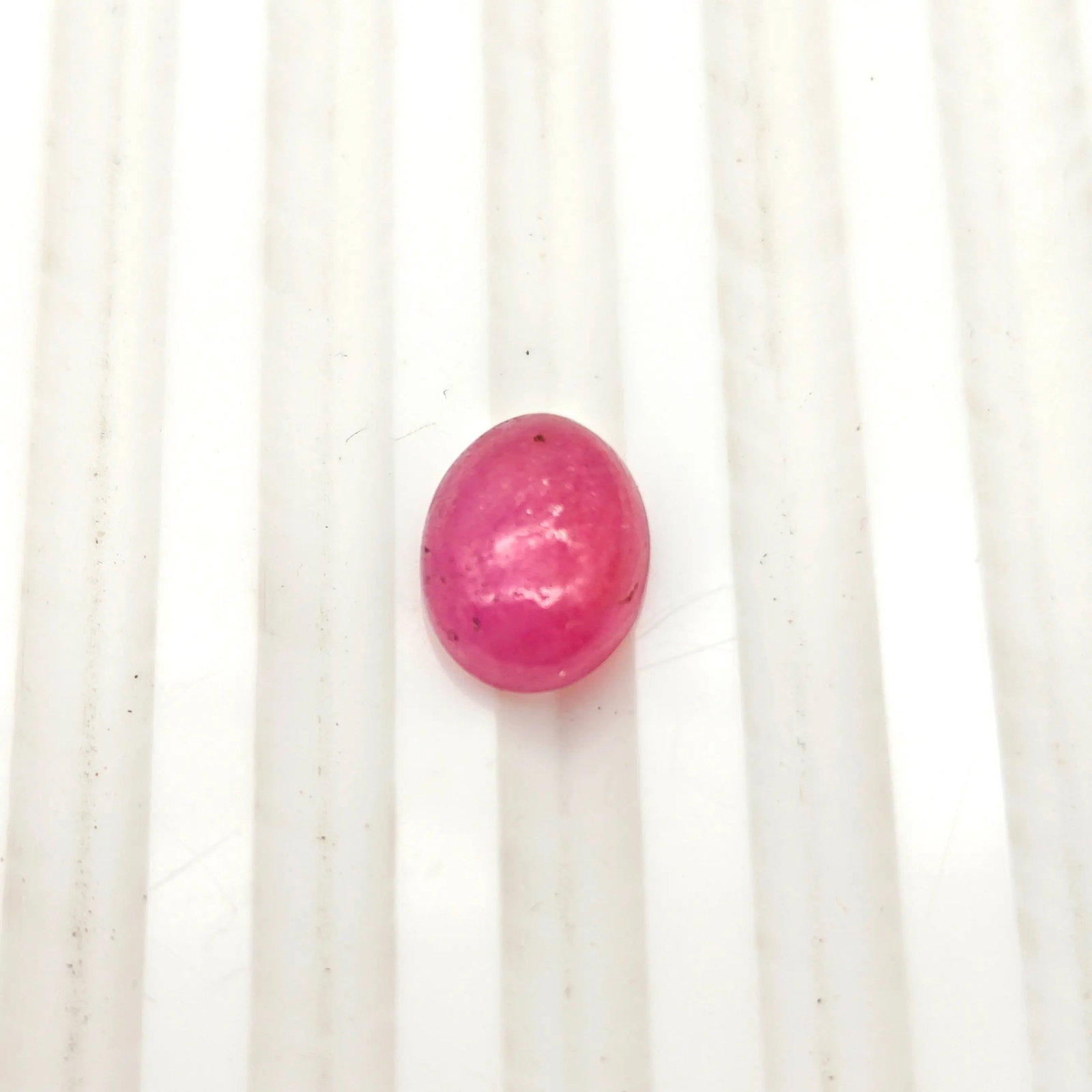 Exceptional Quality OVAL CABOCHON RUBY, RED COLORED, INDIAN GEMSTONE, WEIGHT 3.55 CTS: ABC Rugs, Kilims & Jewelry offers internationally certified and verified pieces, with documentation provided by trusted gemological institutions, manufacturers, and industry professionals. At ABC 