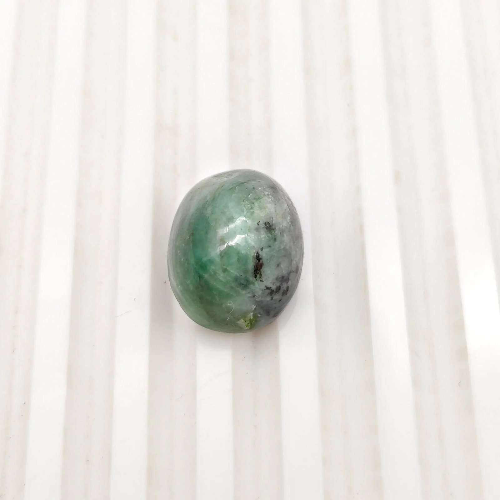 Exceptional Quality OVAL CABOCHON EMERALD, GREEN COLORED, INDIAN GEMSTONE, WEIGHT 18.55 CTS: ABC Rugs, Kilims & Jewelry offers internationally certified and verified pieces, with documentation provided by trusted gemological institutions, manufacturers, and industry professionals. At ABC