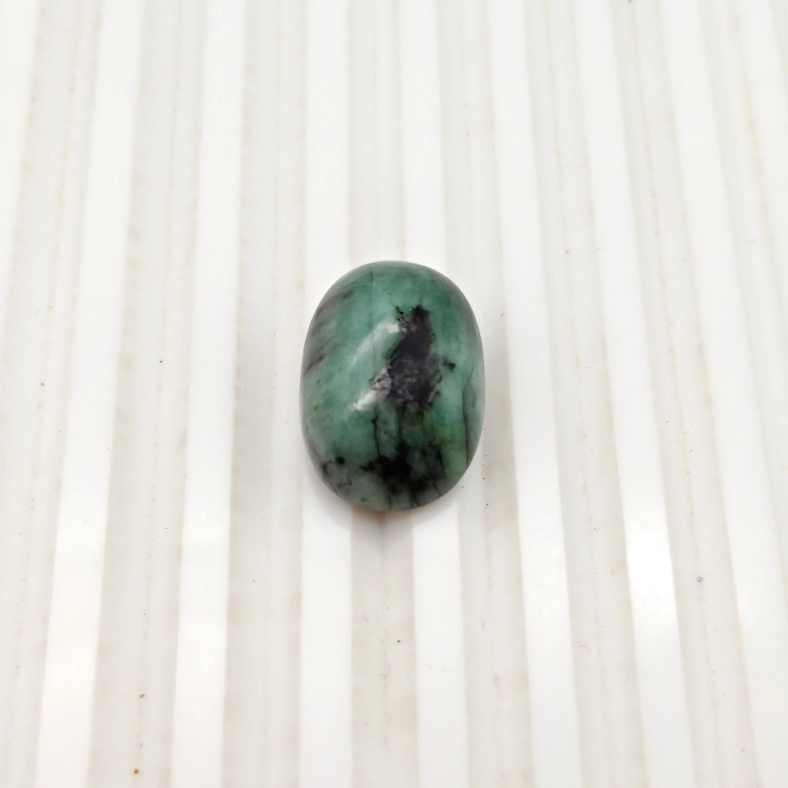 Exceptional Quality OVAL CABOCHON EMERALD, GREEN COLORED, INDIAN GEMSTONE, WEIGHT 22.85 CTS: ABC Rugs, Kilims & Jewelry offers internationally certified and verified pieces, with documentation provided by trusted gemological institutions, manufacturers, and industry professionals. At ABC