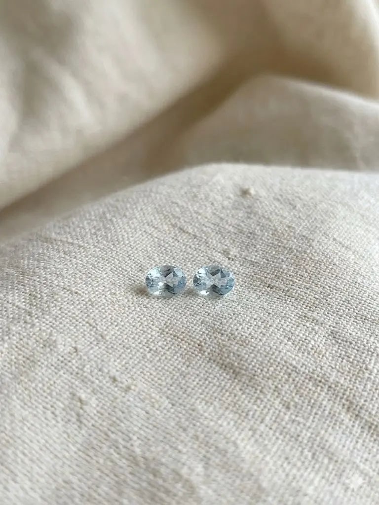 Exceptional Quality Aquamarine, Oval Shaped, lite Blue Colored, Weight 0.30Ct.,Dimensions 5x3mm.: ABC Rugs, Kilims & Jewelry offers internationally certified and verified pieces, with documentation provided by trusted gemological institutions, manufacturers, and industry professionals. At ABC 
