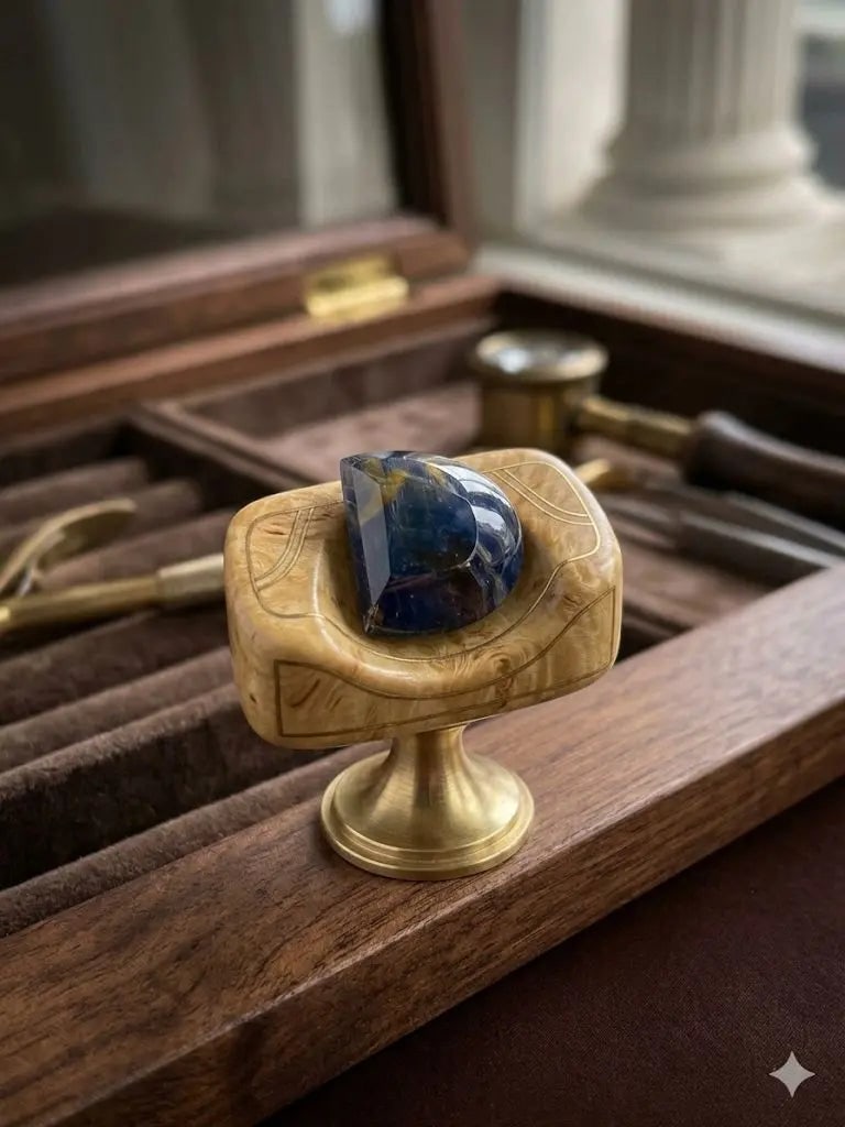Exceptional Quality Sapphire, Square Shaped, Blue Semi-Transparent Colored, Weight 5.60Ct.,Gravity: ABC Rugs, Kilims & Jewelry offers internationally certified and verified pieces, with documentation provided by trusted gemological institutions, manufacturers, and industry professionals. At ABC