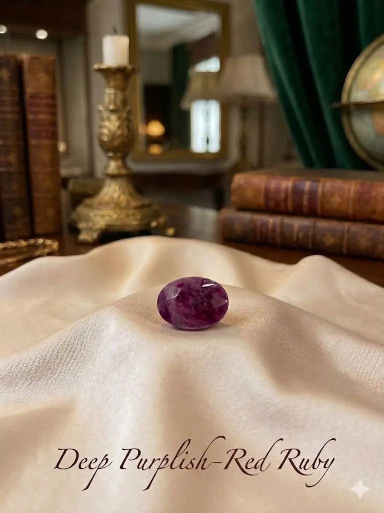 Exceptional Quality Ruby Manik, Oval/Mixed Shaped, Red semi transparent Colored, 4.0Ct.: ABC Rugs, Kilims & Jewelry offers internationally certified and verified pieces, with documentation provided by trusted gemological institutions, manufacturers, and industry professionals. At ABC 