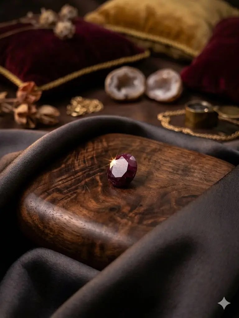 Exceptional Quality Ruby Manik, Oval/Mixed Shaped, Red Colored, 4.45Ct. 3.98-4.00x1.762-1.770: ABC Rugs, Kilims & Jewelry offers internationally certified and verified pieces, with documentation provided by trusted gemological institutions, manufacturers, and industry professionals. At ABC 