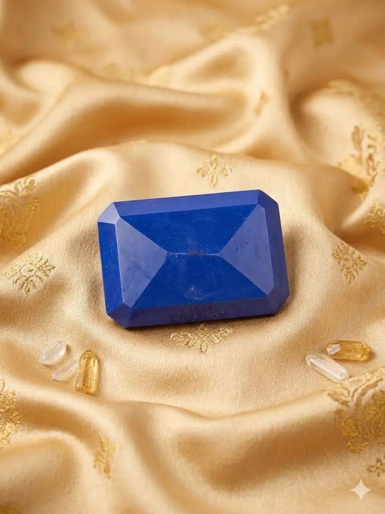 Exceptional Quality Lapis Lazuli, Rectangle Step Shaped, Blue (Lajward) Colored, 471.00gms.: ABC Rugs, Kilims & Jewelry offers internationally certified and verified pieces, with documentation provided by trusted gemological institutions, manufacturers, and industry professionals. At ABC 