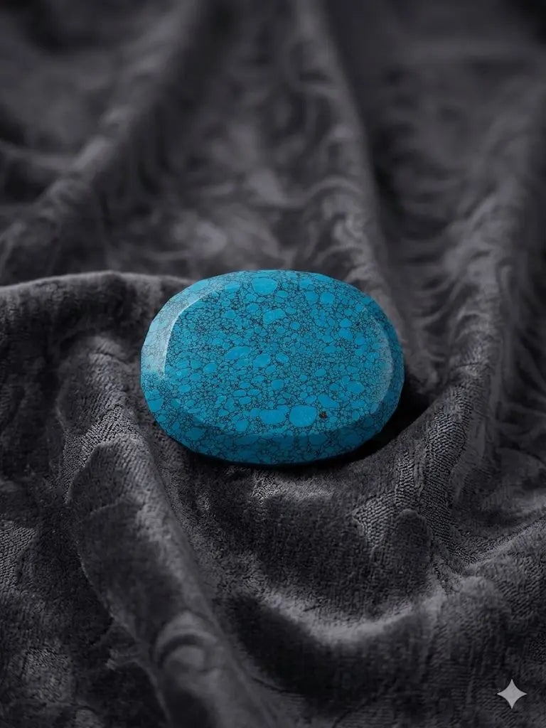 Exceptional Quality Syn.Turquoise, Oval Mixed Shaped, Blue Colored, 654.00Gms. 104.23x109x23x47.34mm: ABC Rugs, Kilims & Jewelry offers internationally certified and verified pieces, with documentation provided by trusted gemological institutions, manufacturers, and industry professionals. At ABC 