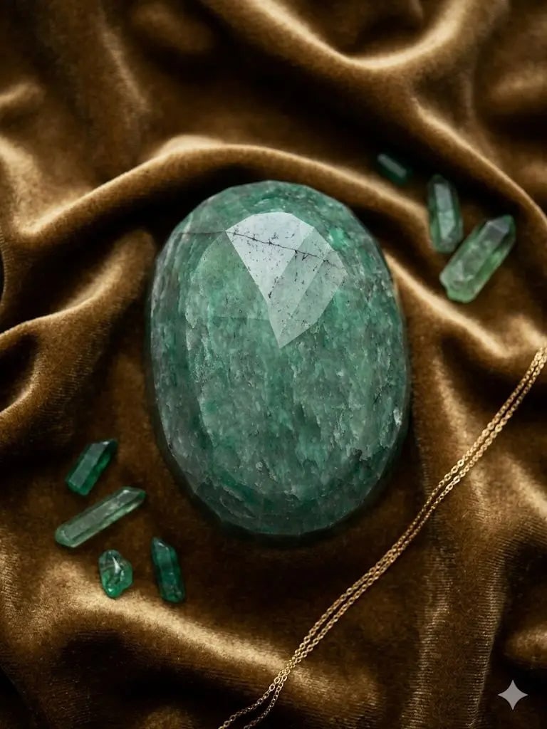 Exceptional Quality Aventurine, Oval Mixed Shaped, Green Colored, 782.00Gms. 122.81x128.77x43.51mm.: ABC Rugs, Kilims & Jewelry offers internationally certified and verified pieces, with documentation provided by trusted gemological institutions, manufacturers, and industry professionals. At ABC 