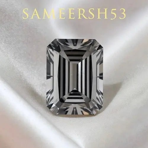 Exceptional Quality 0.50 Ct Grey Diamond Emerald Cut VVS1 D Grade Certified Gemstone, Gem116: ABC Rugs, Kilims & Jewelry offers internationally certified and verified pieces, with documentation provided by trusted gemological institutions, manufacturers, and industry professionals. At ABC 