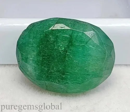 Exceptional Quality IGL Certified 16.50 Ct Green Emerald Oval Cut 20x7mm Loose Gemstone 5ADS, Gem142 (1 of 1)
