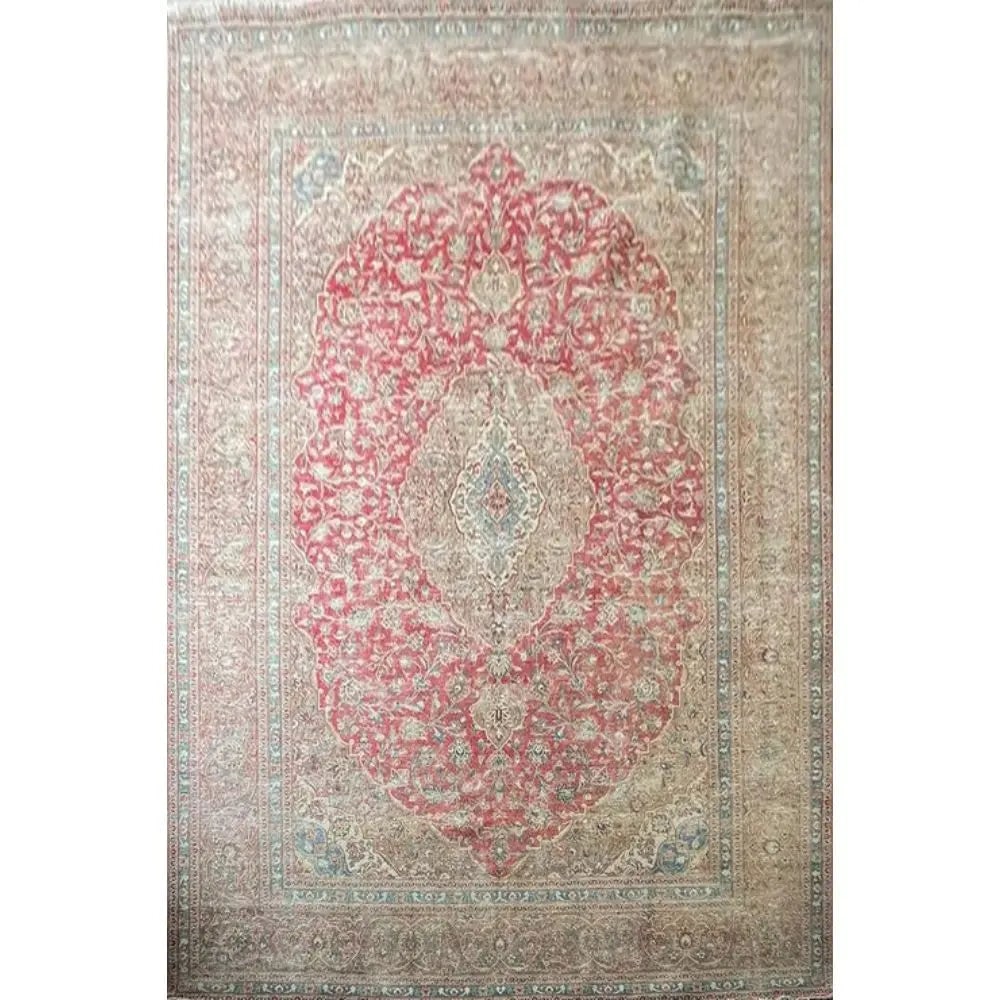 One Of The Kind Hand Knotted Persian Rug 12'6" x 9'9": ? One-Of-A-Kind Royal Persian Hand-Knotted Area RugA Majestic Masterpiece of Enduring Quality and Heritage (12'6" x 9'9")