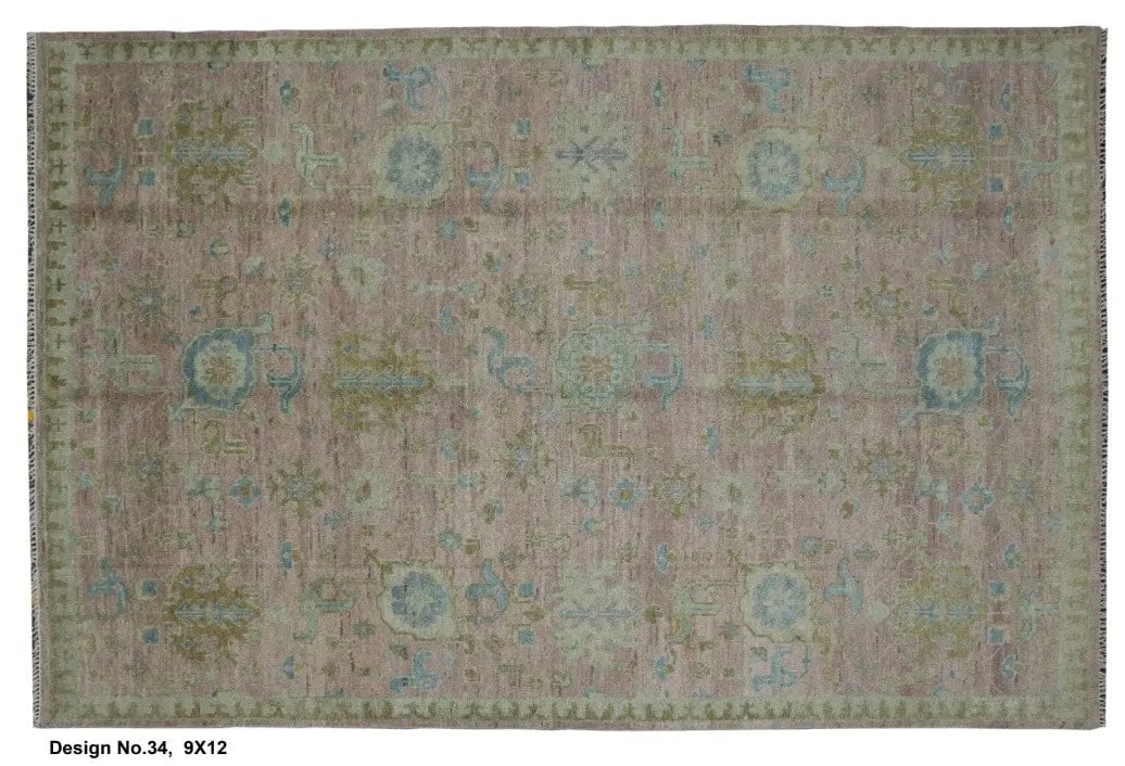 Hand knotted Indian Modern Rug 9'0" x 12'0": Hand knotted and meticulously crafted by Indian artisans, this stunning Indian Hand Knotted Area Rug will invite quality and beauty into your home, office or outdoor space. ABC Rugs Kilims takes pride