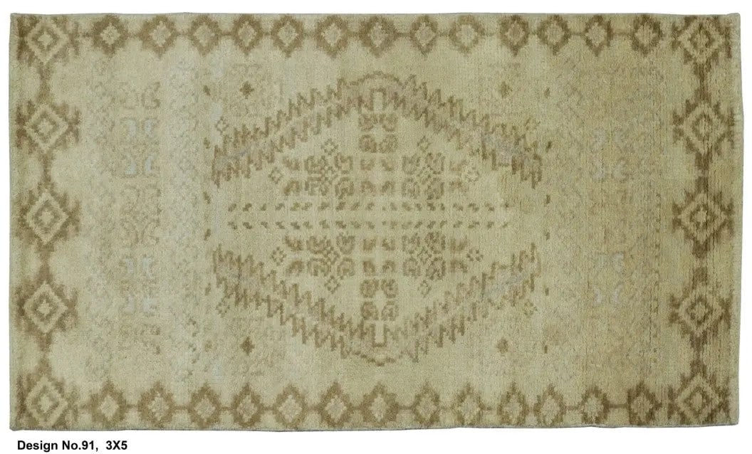 Hand knotted Indian Modern Rug 3'0" x 5'0": Hand knotted and meticulously crafted by Indian artisans, this stunning Indian Hand Knotted Area Rug will invite quality and beauty into your home, office or outdoor space. ABC Rugs Kilims takes pride