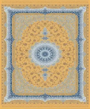 One Of The Kind Turkish Malibu Silk Rug ABC-15104: "Introducing our Malibu ABC Collection Turkish rug: Hand-made Loomed with art silk and cotton, boasting 1,500,000 knots/m². Elevate your space with stunning quality and beauty. Don't miss out on vari