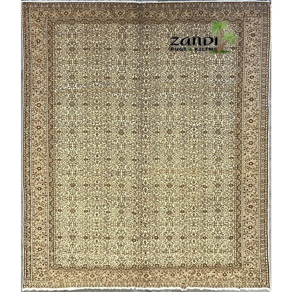 One Of The Kind Turkish Hand-Knotted Rug 6'0" x 9'4": ABC Rugs Kilims Collection Hand Knotted Turkish Rug Size 6'0X9'4 Abcz_Tk005 (Rr10386) (Cream, Brown) Turkish rugs are among the rugs with the most diversity, both with respect to the type of weave, qu