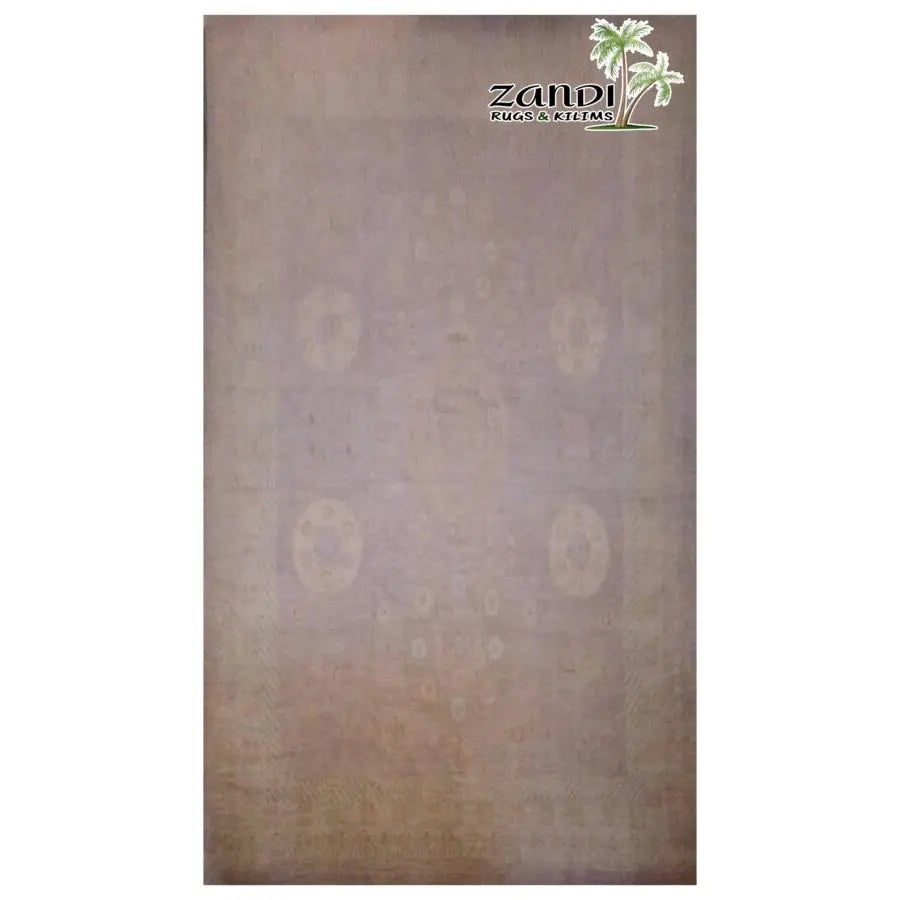 Hand Knotted One Of The Kind Peshawar And Khotan Rug 21'4" x 15'4" Pes_Kho_106: ABC Rugs Kilims Collection Hand Knotted Khotan Wool Afghan Rug Size 21'4 X 15'4 (Gr15993) (Abcr15993) (Cream, Camel) Hand knotted and meticulously crafted by Afghan artisans, this stunning Afghani Rug