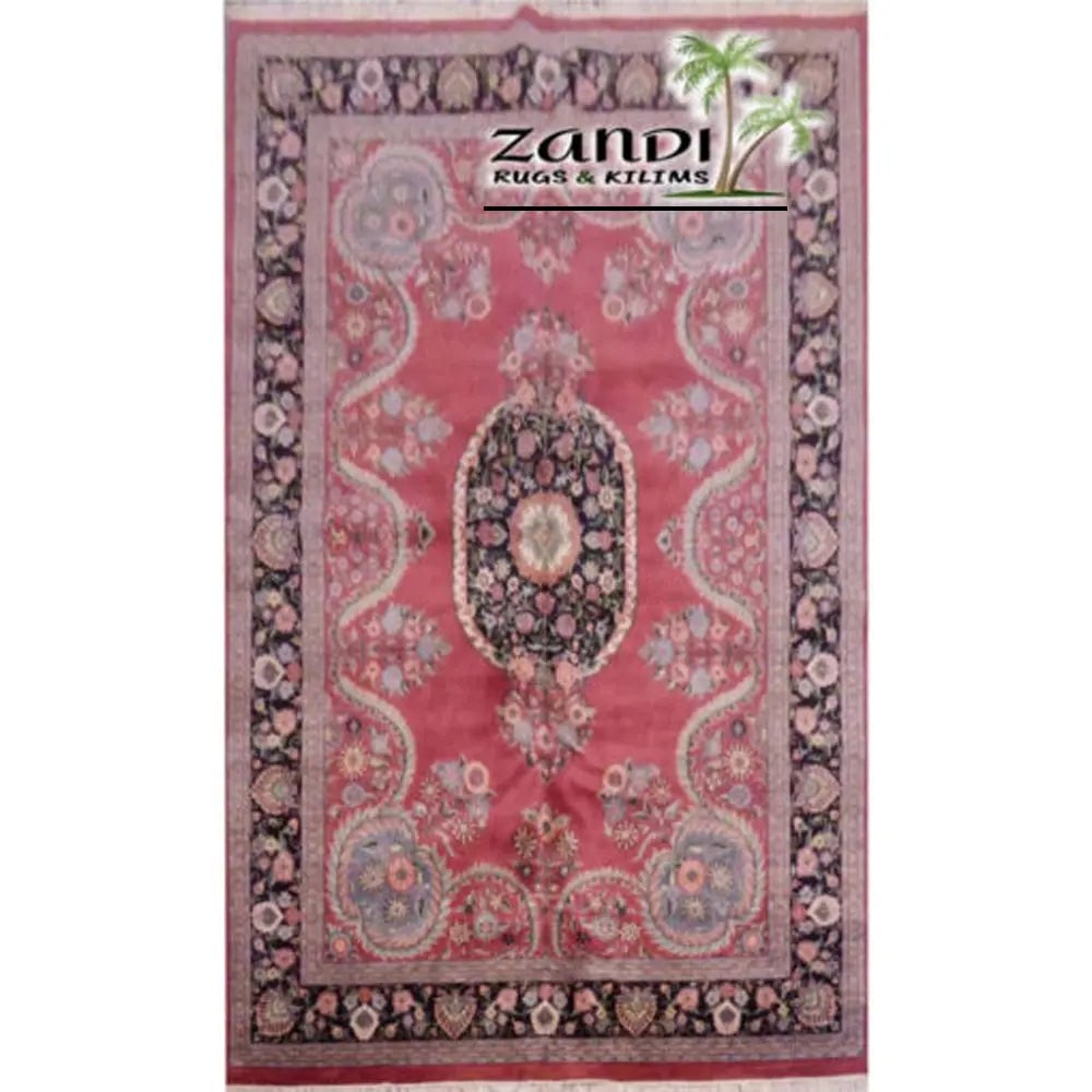One Of The Kind Indian Hand-Knotted Rug 8'9"X11'8": ABC Rugs Kilims Collection Hand Knotted Traditional Wool/Cotton Indian Rug Size 8'9X11'8 (Gr15197) (Abcr15197) (Red, Brown) Hand knotted and meticulously crafted by Indian artisans, this stunning Indi