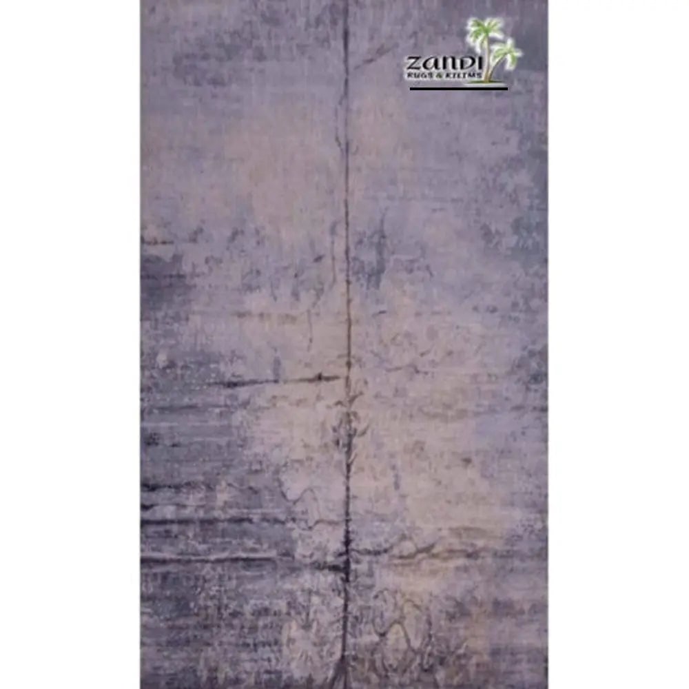 One Of The Kind Indian Modern Design Rug 14'X10': ABC Rugs Kilims Collection Hand Knotted Modern Wool / Foux Silk Indian Rug Size 14'X10' (Gr15952) (Abcr15952) (Purple) Hand knotted and meticulously crafted by Indian artisans, this stunning Indian Ha