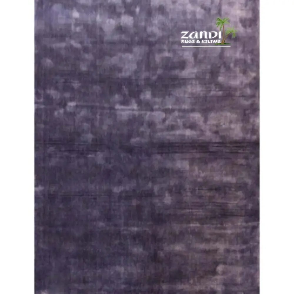 One Of The Kind Indian Modern Design Rug 6'X 4': ABC Rugs Kilims Collection Hand Knotted Indian Faux Silk Rug Size 6'X 4' (Gr16672) (Abcr03084A) (Purple) Hand knotted and meticulously crafted by Indian artisans, this stunning Indian Hand Knotted Are