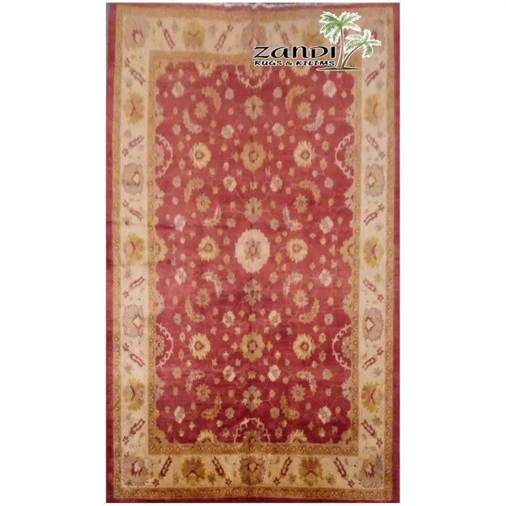 Hand Knotted One Of The Kind Peshawar And Khotan Rug 9'2" x 12'7" Pes_Kho_132: ABC Rugs Kilims Collection Afghani Hand Knotted Wool/Cotton Rugs 9'2X12'7 (Rr15185) (Red, Camel) Hand knotted and meticulously crafted by Afghan artisans, this stunning Afghani Rug Hand Knotted Area R