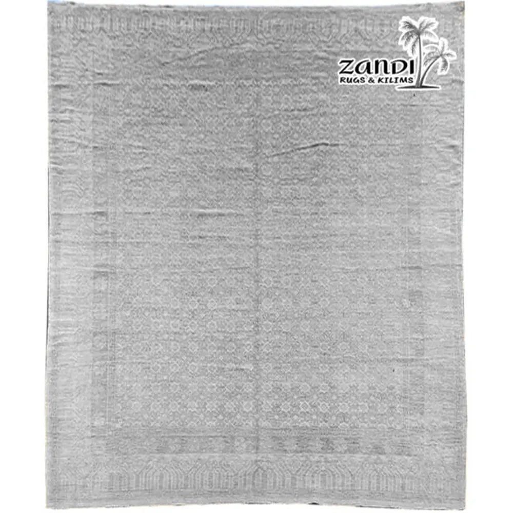 Hand Knotted One Of The Kind Peshawar And Khotan Rug 9'4" x 12'10" Pes_Kho_148: ABC Rugs Kilims Collection Turkman Khotan Wool Rug Size 9'4X12'10 Gr10186 (Abcr121) (Gray) Hand knotted and meticulously crafted by Afghan artisans, this stunning Afghani Rug Hand Knotted Area Rug wil