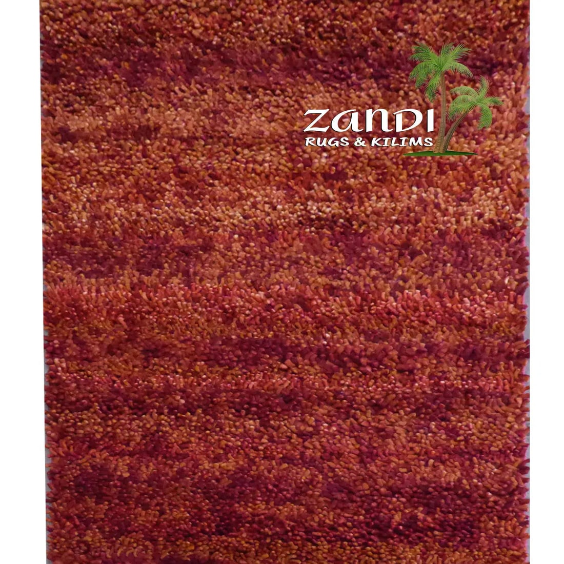 One Of The Kind Indian Hand Knotted Shaggy Rug 6' x 4': ABC Rugs Kilims Collection Indian Shaggy Design Hand Knotted Wool/Cotton Rug Size 6'X 4' Gr16058 Abcr01988 The shaggy collection is a super thick and heavy blend of wool, viscose, and cotton in a deep