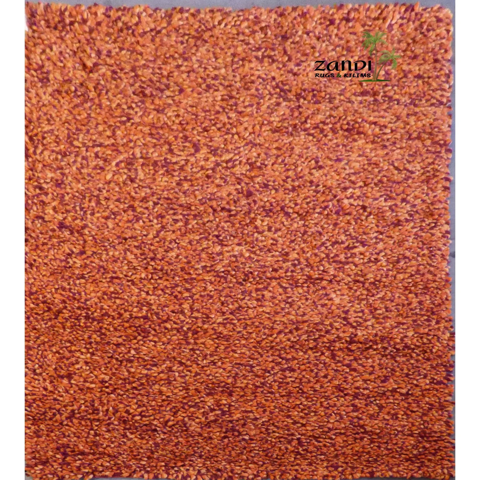 One Of The Kind Indian Hand Knotted Shaggy Rug 7'6" x 5'3": ABC Rugs Kilims Collection Indian Shaggy Design Hand Knotted Wool/Cotton Rug Size 7'6X 5'3 Gr16459 Abcr01981 The shaggy collection is a super thick and heavy blend of wool, viscose, and cotton in a de
