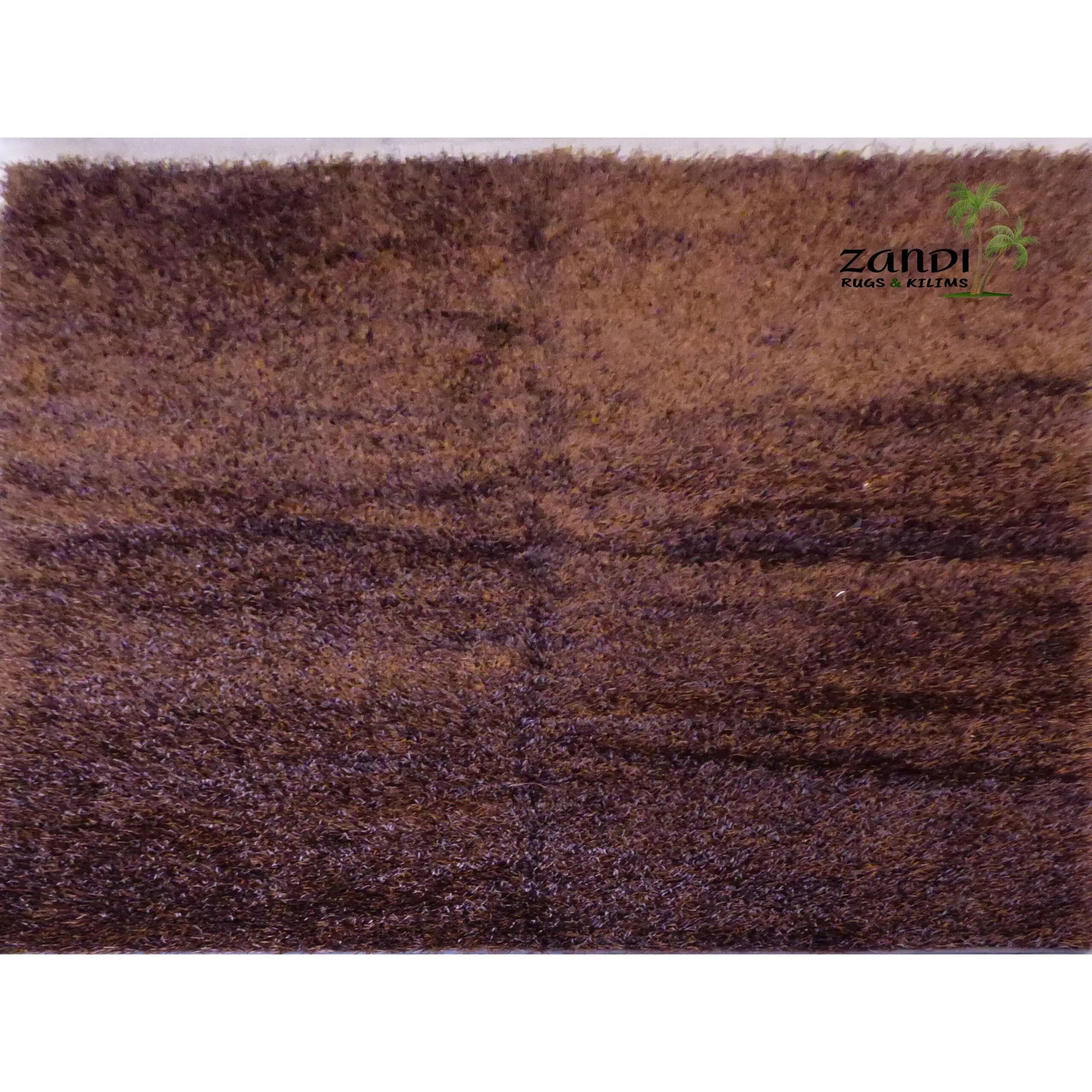 One Of The Kind Indian Hand Knotted Shaggy Rug 11' x 8': ABC Rugs Kilims Collection Indian Shaggy Design Hand Knotted Wool/Cotton Rug Size 11'X 8' Gr16468 Abcr02026 The shaggy collection is a super thick and heavy blend of wool, viscose, and cotton in a dee