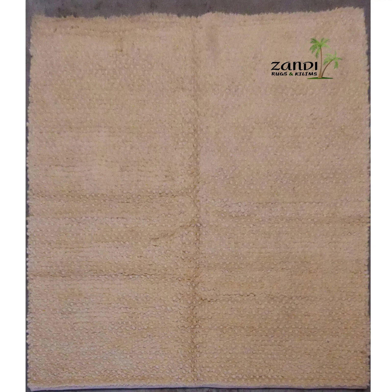 One Of The Kind Indian Hand Knotted Shaggy Rug 8' x 8': ABC Rugs Kilims Collection Indian Shaggy Design Hand Knotted Wool/Cotton Rug Size 8'X 8' Gr16491 Abcr01918 The shaggy collection is a super thick and heavy blend of wool, viscose, and cotton in a deep