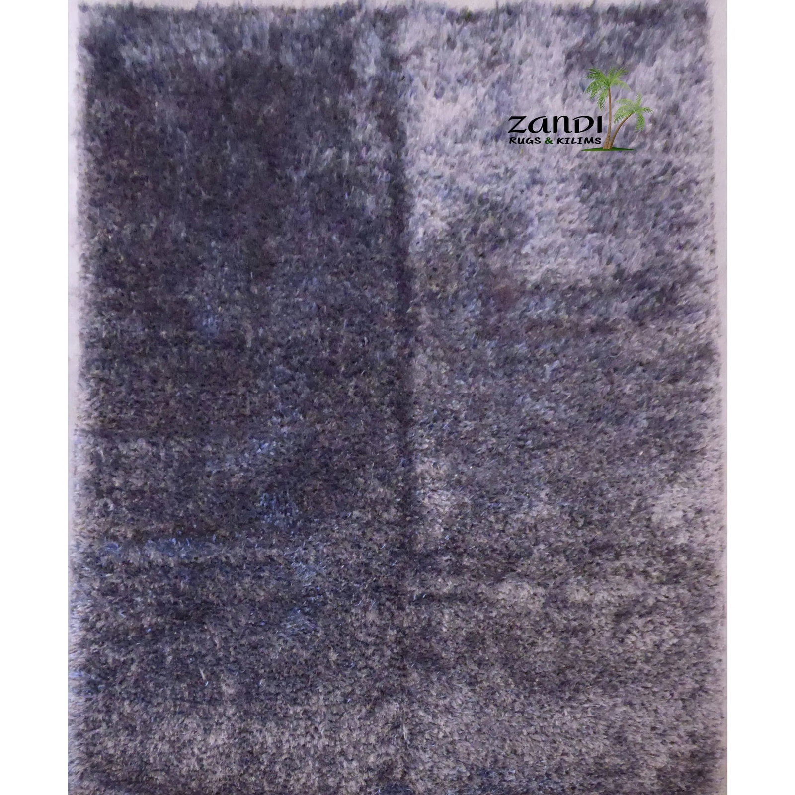 One Of The Kind Indian Hand Knotted Shaggy Rug 8' x 11': ABC Rugs Kilims Collection Indian Shaggy Design Hand Knotted Wool/Cotton Rug Size 8'X 11' Gr16472 Abcr02001 The shaggy collection is a super thick and heavy blend of wool, viscose, and cotton in a dee