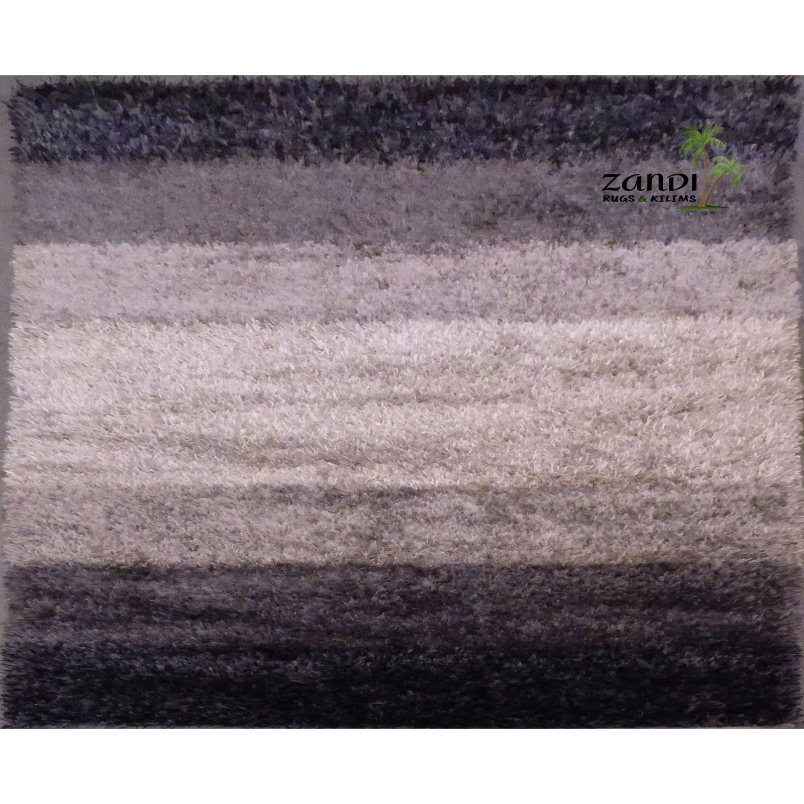 One Of The Kind Indian Hand Knotted Shaggy Rug 9' x 6': ABC Rugs Kilims Collection Indian Shaggy Design Hand Knotted Wool/Cotton Rug Size 9'X 6' Abcr02017 Gr15926 The shaggy collection is a super thick and heavy blend of wool, viscose, and cotton in a deep