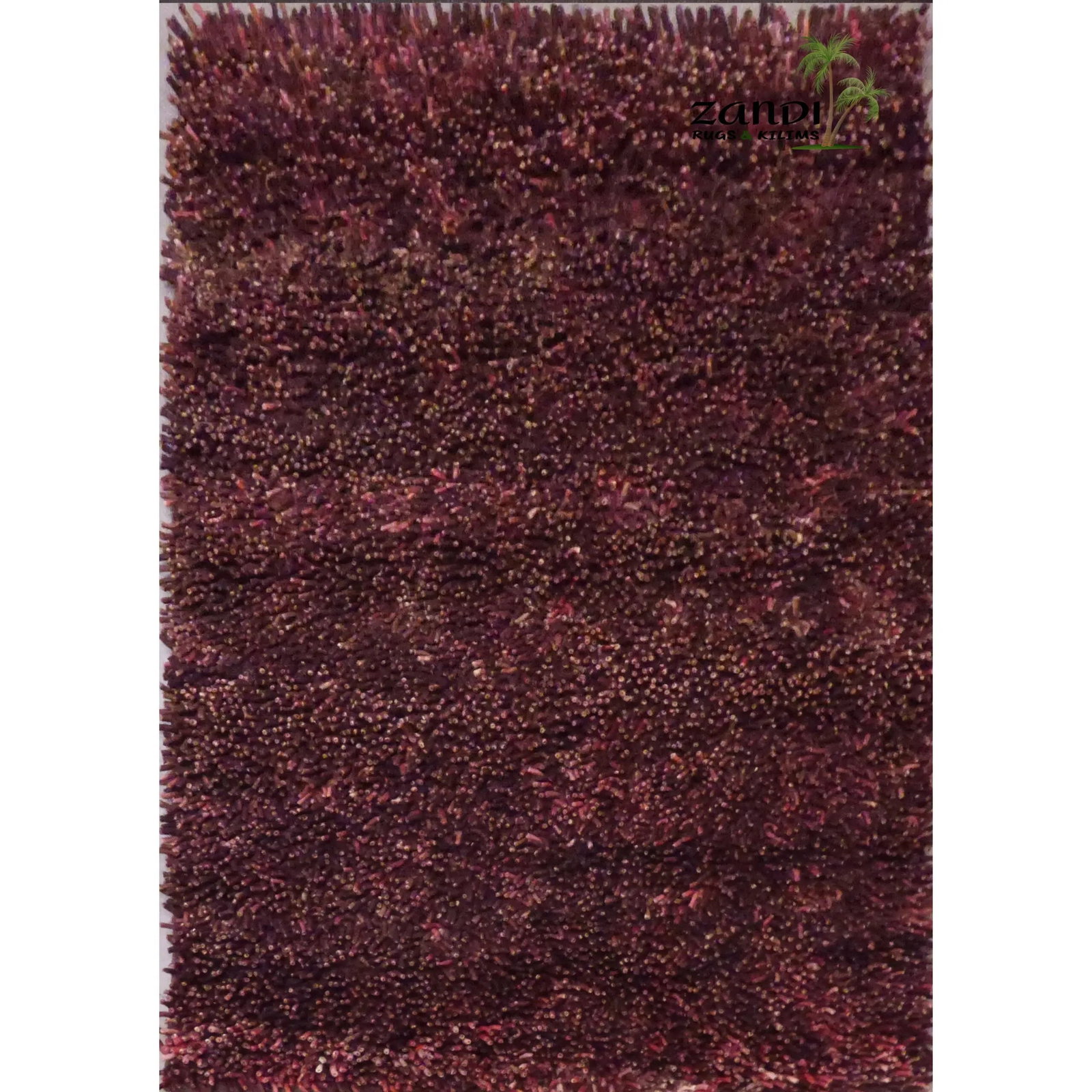 One Of The Kind Indian Hand Knotted Shaggy Rug 8'10" x 6': ABC Rugs Kilims Collection Indian Shaggy Design Hand Knotted Wool/Cotton Rug Size 8'10X 6' Abcr02011 Gr15973 The shaggy collection is a super thick and heavy blend of wool, viscose, and cotton in a de