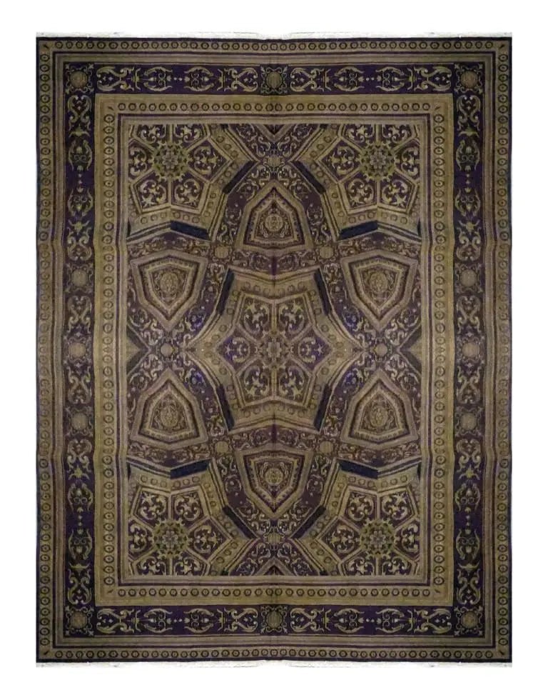 One Of The Kind Indian Hand-Knotted Rug 9'9" x 7'9": ABC Rugs Kilims Collection Indian Traditional Hand-Knotted Rug Made With Natural Wool & Cotton 9'9 X 7'9 (Abc 276) (Camel, Brown) Turkish rugs are among the rugs with the most diversity, both with