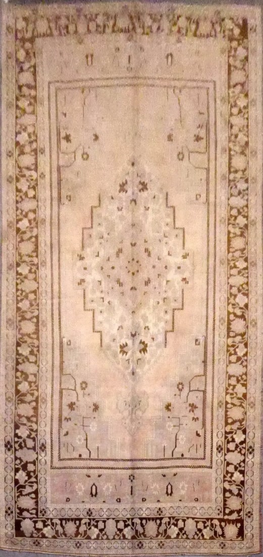 One Of The Kind Indian Hand-Knotted Rug 12'9" x 6'11": ABC Rugs Kilims Collection Indian Hand-Knotted Rug Made With Natural Wool & Cotton 12'9'' X 6'11 (Abc166547) (Brown) Turkish rugs are among the rugs with the most diversity, both with respect to t